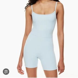 Divinity Romper 5” - ice blue